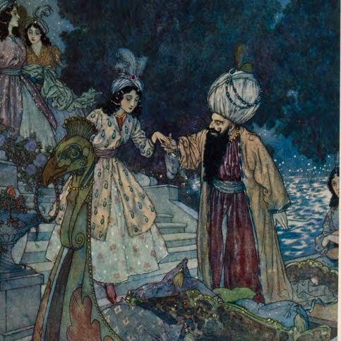 Numbered and Signed - Publishers Deluxe Binding A Variant Not Noted by Hughey [DULAC, Edmund, illustrator]. La Belle Au Bois Dormant [The Sleeping Beauty]... Paris: L'Edition d'art H.