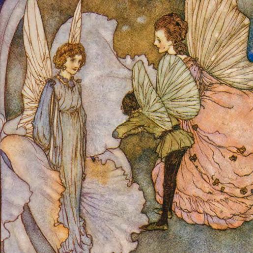 $550 My Days With Dulac's Fairies [DULAC, Edmund, illustrator]. STAWELL, Mrs. Rodolph. My Days With the Fairies.