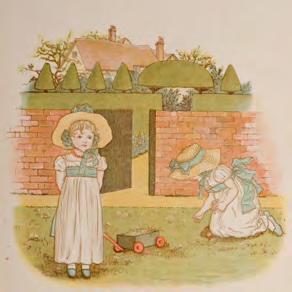 Deluxe Large-Paper edition, with additional verses by John Ruskin and additional illustrations by Kate Greenaway. Large quarto.