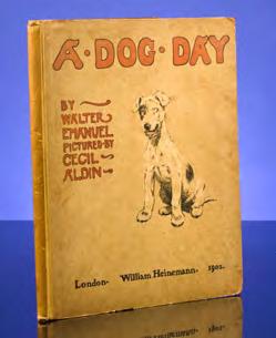 Housed in a matching marbled paper-covered slipcase. DB 02534. $650 A Day in the Life of a Dog DB 02997.