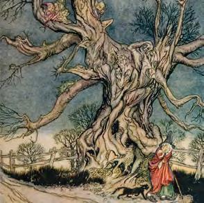 DB 02884. $1,350 Arthur Rackham Awakens Sleepy Hollow [RACKHAM, Arthur, illustrator]. IRVING, Washington. The Legend of Sleepy Hollow.