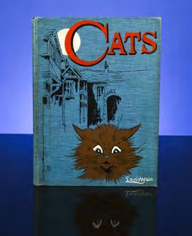 $1,750 "It Was a Very Popular Volume, and Made a Lasting Impression on Children Who Owned it" WAIN, Louis. Cats.