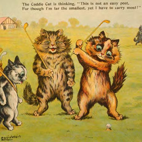 Onward, For Kitten and Country Furry Fun For All WAIN, Louis. Frolics in Catland.