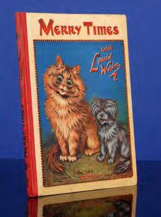 BLACK, Dorothy. FLOYD, Grace C.. GALE, Norman. Merry Times with Louis Wain... Father Tuck's "Golden Gift" Series.