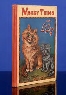 BLACK, Dorothy. FLOYD, Grace C.. GALE, Norman. Merry Times with Louis Wain... [Father Tuck's "Golden Gift" Series No.