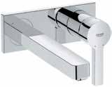 concealed body (Exclusive in ANZ*) 19 297 000 + 33 961 000 Shower/bath mixer with diverter + separate