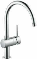 000 Sink mixer U-spout With pull-out dual spray WELS 4 stars, 7.