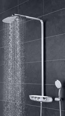 CONCEALED SHOWERS SmartControl Concealed systems: hidden