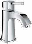 23 321 000 Basin mixer WELS 5 stars, 6 ltrs/min with QuickFix 23 536 000 Extended