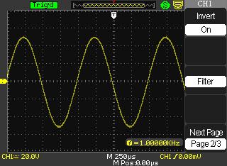 4. Setting Probe Attenuation In order to assort the attenuation coefficient, you need to response in the channel operation Menu.