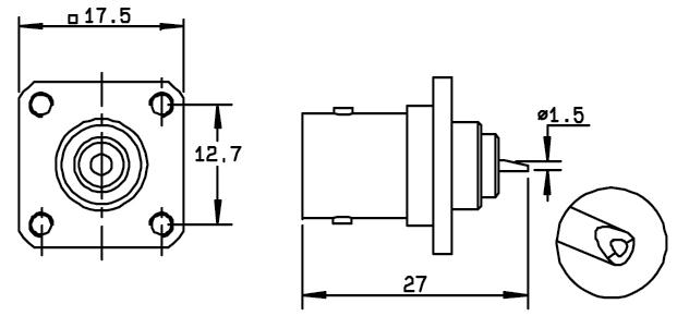 Dimensions (mm) A B C Panel drilling