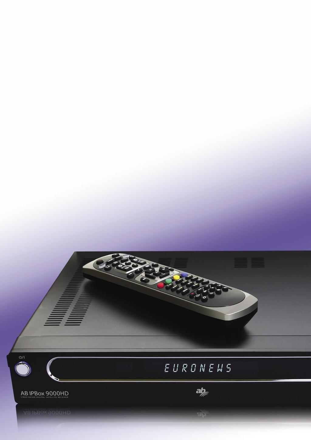 TEST REPORT HDTV Satellite Receiver ABCom IPBOX 9000 HD Plus HDTV via DVB-S, DVB-S2, DVB-C or DVB-T Recent developments and product launches follow a clear trend: PVRs are becoming the norm for HDTV