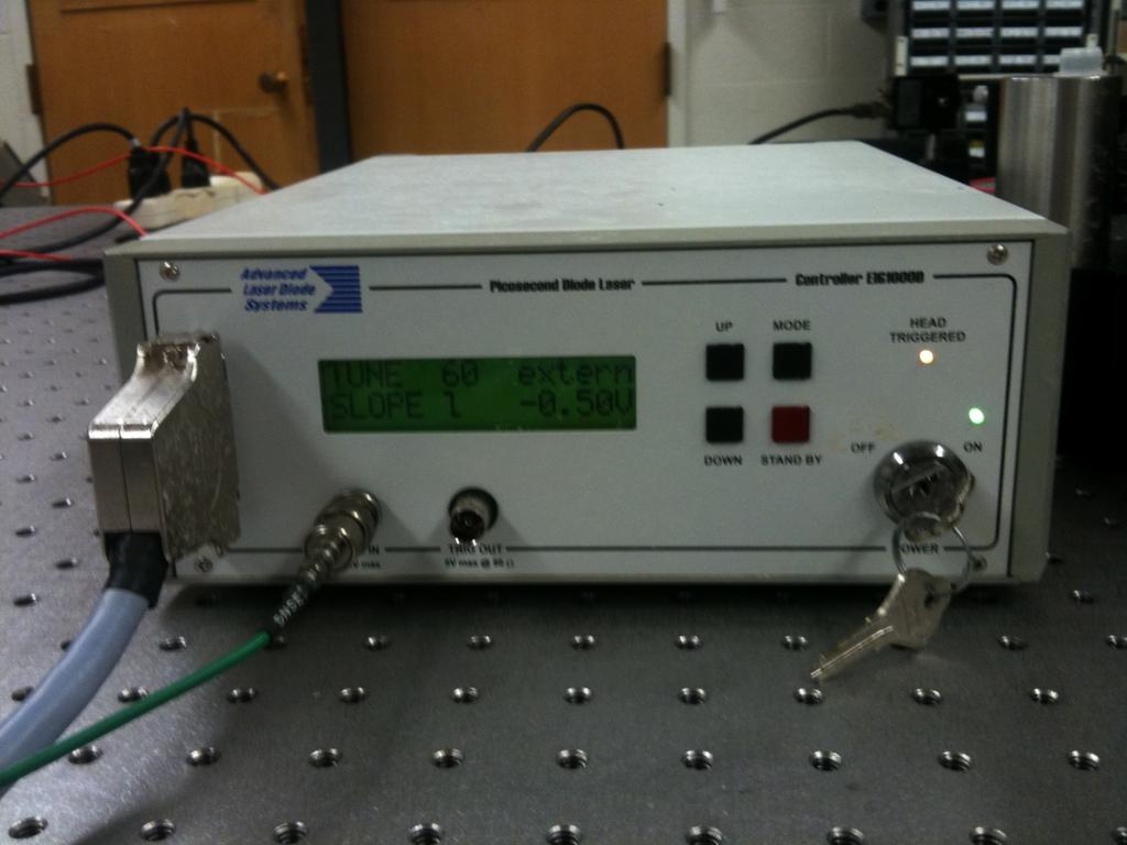 PiLAS Laser 405 nm Very fast pulses Externally