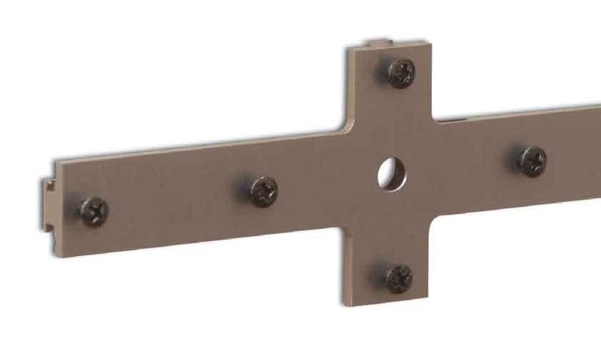 it is supplied with barrier in kit of 2 pieces with bolts and nuts.