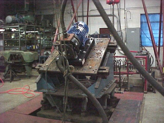 Pump Shaft Parallel to Incline Shock Test