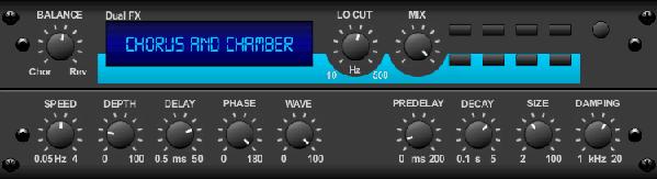 Sub Octaver Taking up only one FX slot, the Chorus + Chamber effect combines the shimmer and doubling characteristics of a studio-grade Chorus with the sweet sound of a traditional Chamber reverb.