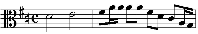 viola da gamba, bc 2 violins, viola da gamba, bc 13:23 128-9 271 Sonata G
