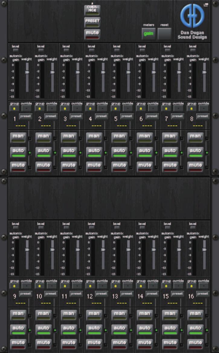 Graphic EQ, Parametric EQ, effects, and Premium Rack 6 Rack container Indicates the contents of the rack. This container varies depending on the rack type you selected in the RACK MOUNTER window.