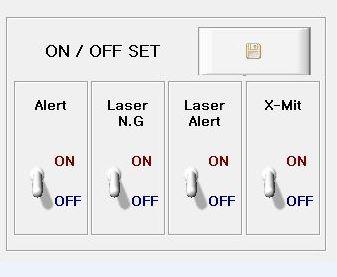 When AX-5000 DX is on standalone, it does not transmits events to RMS and beep an alert sound b) Laser N.