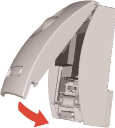 Dirt on the housing interferes with the measurements made by the integral brightness sensor. Light-entry angle of the brightness sensor: approx.