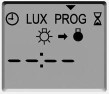 Press the button until the symbols shown in the illustration are displayed. 2.