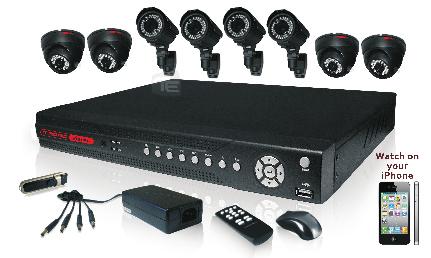 External Wide Angle cameras with Night Vision All Accessories Included Power Supply  10619 Item No.