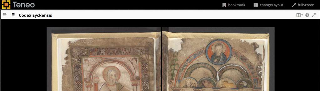 Codex Eyckenis Eighth-century Gospel Book from the treasury of
