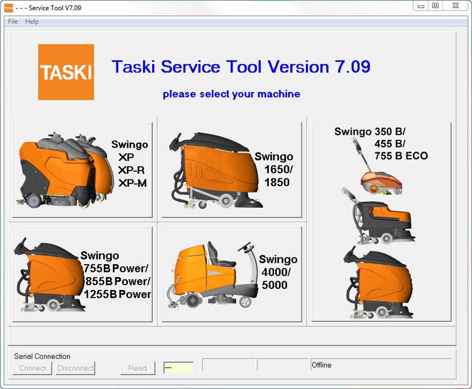 2.4 Service Tool overview 2.4.1 Service Tool overview ST.02.13 overall - service tool overview_v1.01.fm Picture 2: Service Tool overview After opening the Service Tool a system overview appears.
