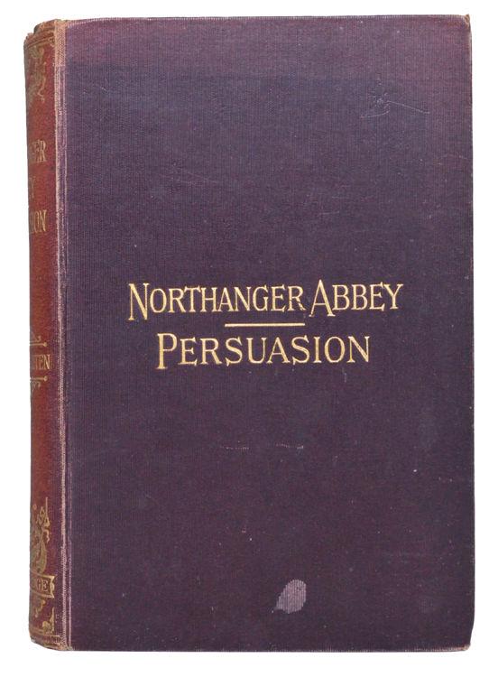 13. AUSTEN (Jane). Northanger Abbey and Persuasion. 8vo. [190 x 124 x 31 mm]. 448pp.