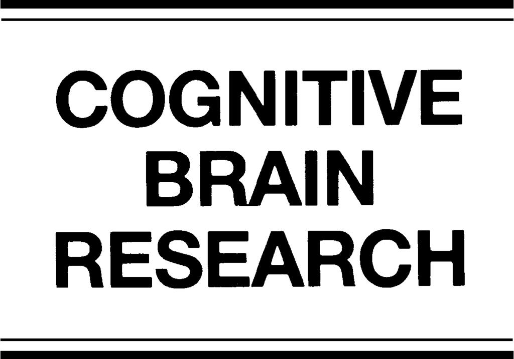 Ž. Cognitive Brain Research 4 1996 133 144 Research report N400-like potentials elicited by faces and knowledge inhibition Jacques B.