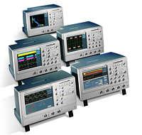 Digital Phosphor Oscilloscopes TDS5000 Series FEATURES & BENEFITS 1 GHz, 500, 350 MHz Bandwidth Models 2 and 4 Channel Models 5 GS/s Maximum Real-time Sample Rate Up to 8 MB Record Length 100,000