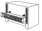 Rack Mount The Chassis can be mounted in an EIA standard-size, 19-inch rack, which can be placed in a wiring