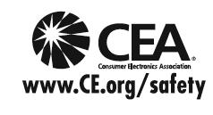 Safety Precautions (Continued) CEA CHILD SAFETY NOTICES: Flat panel displays are not always supported on the proper stands or installed according to the manufacturer s recommendations.