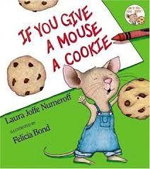 19 Title: If You Give a Mouse a Cookie Author: Laura Numeroff Illustrator: Felicia Bond Copyright Date: 1985 Identify the kind(s) of picture books: storybook Author s style: narrative Description of