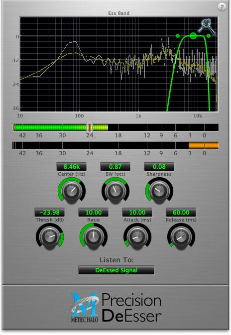 3. Introduction Congratulations Thank you for purchasing the Precision DeEsser. You have just transformed your Digital Audio Workstation into a world class vocal processor.