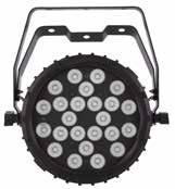theatres, live performance venues etc. The light source consists of 24x3W 3 in 1 RGB/F LEDs.