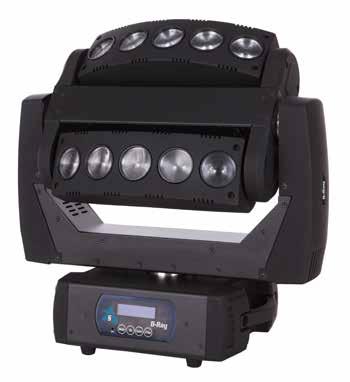 B-RAY Today the entertainment world can choose from a wide range of next generation beam effects.