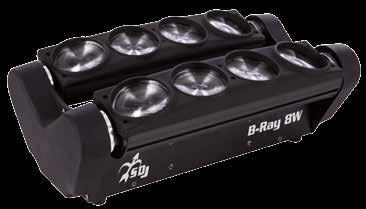 B-RAY 8 WHITE Today the entertainment world can choose from a wide range of next generation beam effects.