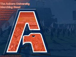 Auburn University Marching Band Dear Prospective Drum ine Member, Thank you for your interest in the 201 Auburn Drum ine!