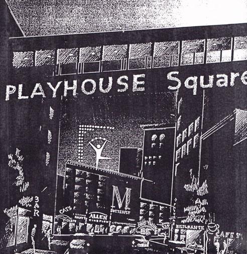 Playhouse Square, Cleveland, Ohio.