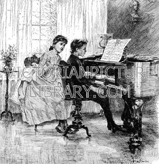 Fredric soon began experimenting with the piano himself. His parents were amazed by how quickly their son learned things on his own.
