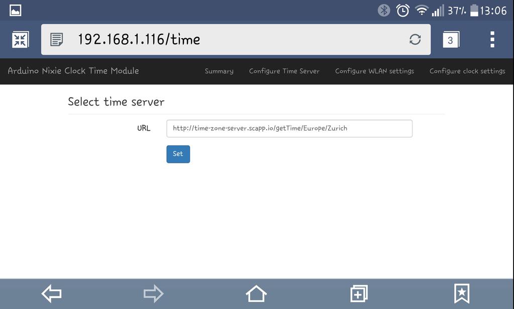 Step 6: Select the time server and time zone Now you can set the time server and time zone.