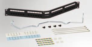 SYSTIMAX GigaSPEED XL 1100GS3 Panels The 1100GS3 Modular Patch Panel is a 19-inch rack or wall mountable 8-pin modular jack panel that accommodates repeated line moves, additions and rearrangements.