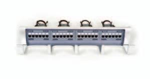 SYSTIMAX 360 PATCHMAX GS3 24 Port Patch Panel The PATCHMAX GS3 panels accept four (4) PATCHMAX GS Distribution Modules which can be rotated forward, allowing front-access to the 110 type IDC