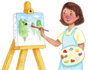 Independent Choose a story about an artist. As you read, think about how the artist s personality and character traits may show through his or her art. Make a Character Web about the artist.