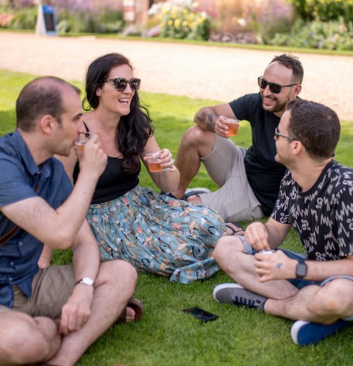 HAMPTON COURT PALACE FOOD FESTIVAL Now in its fifth year, Hampton Court Palace Food Festival is firmly on the map as a destination for young, affluent food-lovers