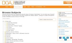 There is also Directory of Open Access Books and Directory of Open Access Journals.