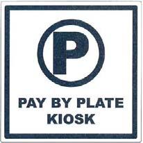 Instructions for On-Campus UNF Pay-By-Plate Parking Kiosks