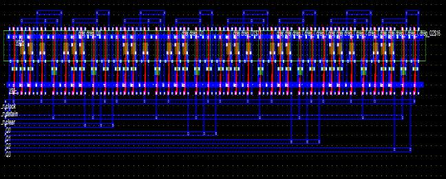 In this waveforms are shown with respect to different inputs respective outputs are shown.