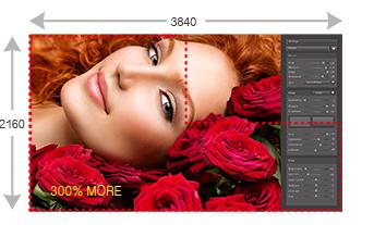 The PB279Q features In Plane Switching technology for 178 degree wide viewing angles on both horizontal and vertical planes, as well as 100% srgb wide color gamut for consistent color reproduction